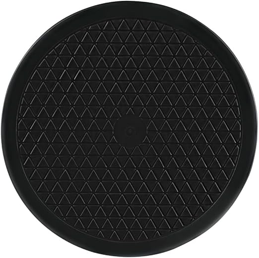HAMA | Plataforma Giratoria Universal para Televisión (Bandeja Giratoria, para TV o PC, 32 cm de diámetro, Rotación 360º) Color Negro