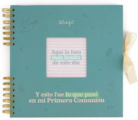 Mr. Wonderful - Álbum de fotos - Y esto fue lo que pasó en mi Primera Comunión - Álbum para organizar y guardar las fotos de la primera comunión