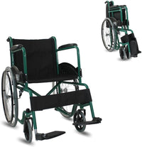 Mobiclinic®, Silla de ruedas, Autopropulsable, Plegable, Alcazaba, Asiento 46 cm, Sistema subebordillos, Reposabrazos acolchados, Reposapiés abatibles, Antipinchazos