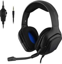 The G-Lab Korp Cobalt Auriculares Gaming PS5 - Micro Auriculares Gamer Audio Stéréo, Ultra léger, Fortes Basses - Micro 3.5mm Jack para PC PS4 PS5 Xbox One & X Mac Nintendo Switch Tablette Laptop (Blanco)