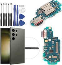RongZy Conector de Carga Compatible con Samsung Galaxy S23 Ultra 5G S918B USB Dock Conector de Repeusto con Cable Flex con Herramientas
