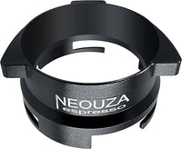 NEOUZA 54mm Anillo Embudo Dosificador de Café Aluminio Negro Compatible para Sage Breville 870/875/878/880 Barista Espresso Machine Portafilter Mano Libre Inteligente