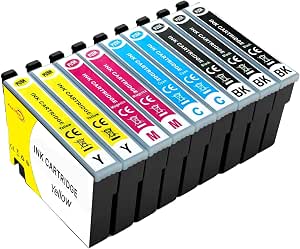 Aurotec Compatible 604XL Cartucho de Tinta Compatible con 604XL Multipack para Epson Expression Home XP 3200 XP-2205 XP-2200 XP-3205 XP-4200 XP-4205 Workforce WF-2910 WF-2930 WF-2935 WF-2950 (9 Pack)