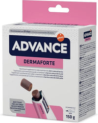 ADVANCE Suplemento Nutricional para Perros Dermaforte, Caja de 30 Partículas de 5 gr
