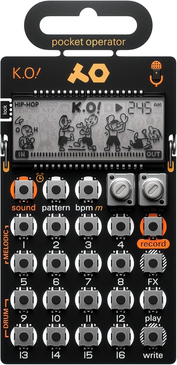 Teenage Engineering PO-33 K.O Caja de ritmos y Sampler