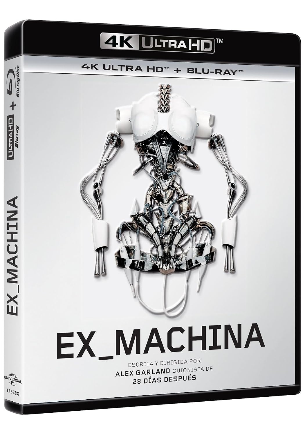 Ex-machina (4K UHD + Blu-ray) [Blu-ray]