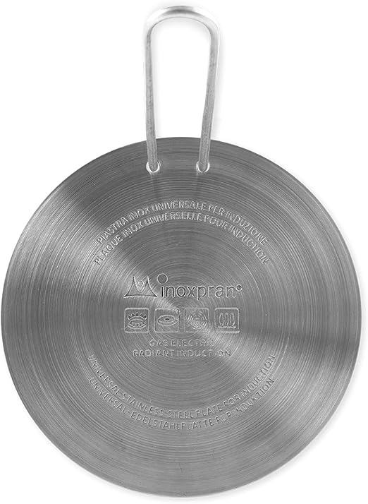 INOXPRAN Piastra per Induzione Placa para inducción, Metal, Gris, 16 cm