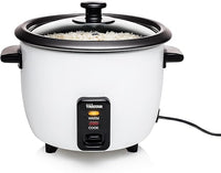 Tristar RK-6117 - Arrocera, Capacidad 0.6 litros, Función para Mantener el Calor, Apagado Automático, incluye Taza Medidora, Espátula y Cuchara, 300 W