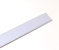 PACK 50 portaprecios con adhesivo a 1 metro para etiquetas de 39mm Color Blanco. Etiquetas Precios Tienda, Portaprecios Estantería, Portaprecios Adhesivo, Carteles para Precio (1Tira)