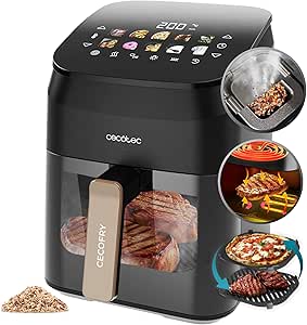 Cecotec Freidora de Aire 4.5 L Cecofry&Grill Smokin' 4500 1900W