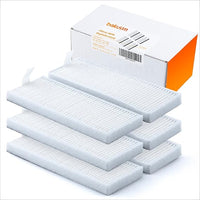 Pack 6 Filtros Hepa para deposito mixto de liquidos de Cecotec Conga Series 4090, 4690, 5090, 6090 y 7090 Filtros HEPA para robot aspirador