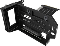Cooler Master Kit de Soporte Vertical para GPU V3, Para Cajas PC E-ATX/ATX/mATX y Dispositivos PCI-E 4.0, Soporte para Tarjeta Video Modular, Soporte de Acero SGCC, Incluye Cable Riser 165 mm – Negro
