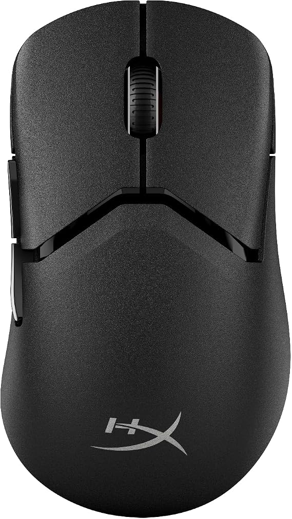 Hyperx Pulsefire Saga Pro - Ratón Gaming inalámbrico Modular RGB, Peso 72g, batería 90h, 4K, Sensor 26K, OMEN Instant Pair, 6 Botones, Color Negro