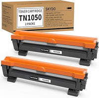 Skydo TN1050 Cartucho de Tóner Compatible para Brother DCP-1612W, 1610W, 1510, 1512, HL-1210W, 1212W, 1110, 1112 (2 Negro)
