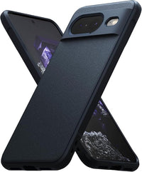 Ringke Onyx für Google Pixel 8 Hülle, [Griffig] rutschfest Anti-Fingerabdruck Stoßfest Kratzfest Passgenau Stilvolle Handyhülle mit Präzisen Kameraausschnitte - Marineblau