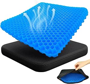 Cojin coxis Gel Cojin antiescaras para Silla de Oficina Asiento para coxis