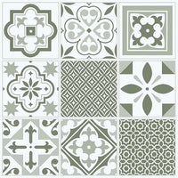 d-c-fix losetas adhesivas suelo Azulejos Orientales Verdes (30,5 x 30,5 cm)