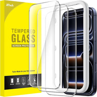 JETech Protector Pantalla para iPhone 17 Pro, 3 Unidades