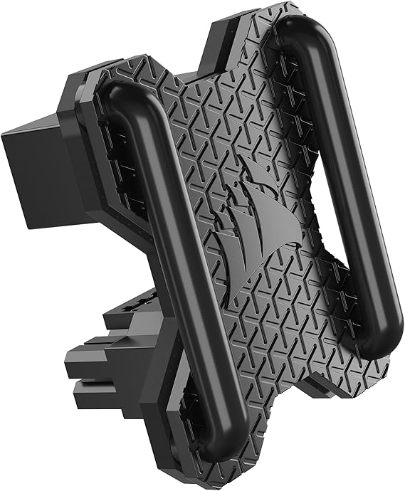 Corsair PCIe 5.x 180° 12V-2x6 Puente de Alimentación para GPU – para Tarjetas Gráficas NVIDIA GeForce RTX Series 40 y 50 – Optimice la Gestión de Cables – Modelo A – Negro