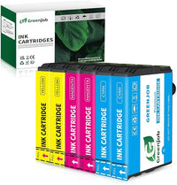 Greenjob Compatible 603XL Cartucho de Tinta Compatible con Epson 603XL 603 XL para XP-2100 XP-2105 XP-2150 XP-3100 XP-3150 XP-4100 WF-2810 WF-2820 WF-2830 (2 Amarillo, 2 Magenta, 2 Cian)
