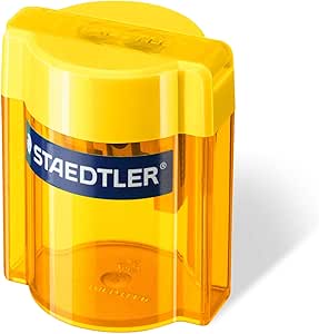 Staedtler Superjumbo 513 006 Double taille-crayon, 1 pièce (couleurs assorties)