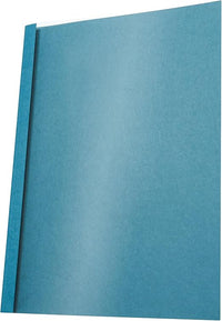 Pavo - Thermobindemappe A4-3 mm - Transparent/blau - 25 Stück