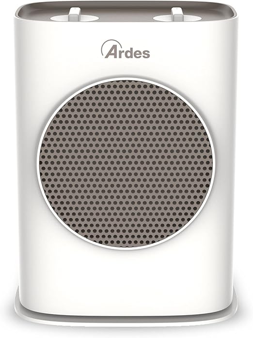 ARDES AR4P03O SOUND Termoventilador Cerámico Oscilante 1500W, Panel de Control, Silencioso y Compacto