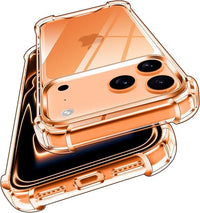 ivoler Anti-Amarillo Clara Funda para iPhone 17 Pro MAX con Cojín Esquina Parachoques, [Protección Antigolpes Militar] Carcasa Transparente Anti-Arañazos Case
