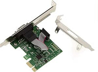 KALEA-INFORMATIQUE Tarjeta Controladora PCIe Serial RS232 1 Puerto PCI Express con Chipset AX99100 ASIX. Opciones de Montaje de Perfil bajo y Alto