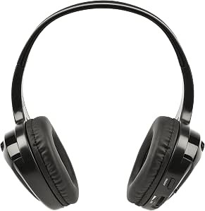 Trevi FRS 1240 Negro Circumaural Diadema Auricular - Auriculares (Circumaural, Diadema, Inalámbrico, 30-20000 Hz, 75 dB, Negro)