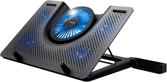 GXTrust Quno Base de Refrigeración para Portátiles Gaming 17,3", Negro
