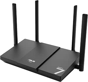 ASUS RT-BE50 - Router Extensible Inteligente AiMesh WiFi 7 de Doble Banda
