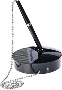Fellowes 9821502 Standkugelschreiber mit antibakteriellem Microban Schutz, schwarz