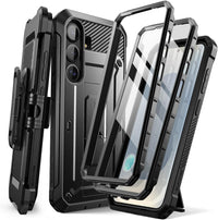 SUPCASE Funda para Samsung Galaxy S25 Plus 2025 [UB Pro] [Dos Marcos Frontales] Compatible con Carga Inalámbrica y Protector de Pantalla con Soporte Golpes Protege Case para Galaxy S25 Plus (Verde)