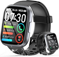 Reloj Inteligente Hombre Mujer con Llamadas Bluetooth, 1.95