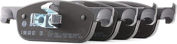 Bosch BP2055 - Auto Bremsbeläge vorne - Bosch-Qualität - für leises Bremsen mit wenig Staub - ECE-R90 zertifiziert - kupferfrei - 1 Set mit 4 Bremsbelägen