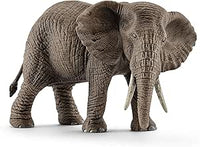 Schleich Wild Life | Elefanta Africana 14761 | Figura de Animal Detallada & Juguete de Zoo | Regalo para niños y niñas | decoración de cumpleaños | Figura a Partir de 3 años | 8 x 15 x 9 cm