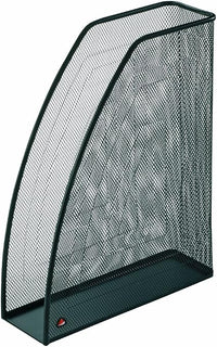 Alba - Porte Revues - Documents - Magazines - Bureau - Métal Mesh - Noir