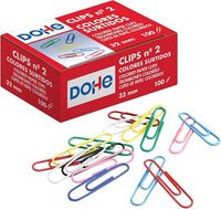 MTL 79210 – Pack 100 Clips Farben, 32 mm
