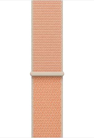 Apple Watch Band - Correa Loop deportiva - 46 mm - Cantalupo - Talla única (se adapata a la mayoría de muñecas)