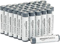 Amazon Basics - Paquete de 40 pilas industriales alcalinas AAA, 1,5 voltios, vida útil de 5 años