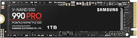 Samsung 990 PRO NVMe M.2 SSD , 1 TB, PCIe 4.0, 7.450 MB/s Lesen, 6.900 MB/s Schreiben, Interne SSD para Gaming y Videobearbeitung, Negro, MZ-V9P1T0BW