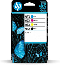 HP 963 Negro, Cian, Magenta, Amarillo, Pack de 4 Cartuchos Tinta Originales
