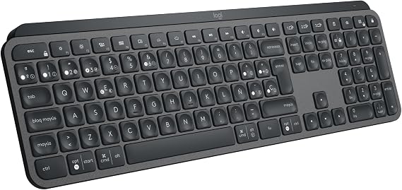 Logitech MX Keys S Teclado inalámbrico (Gris)