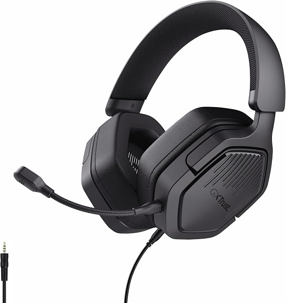 GXTrust Ravox Cascos Gaming PS5 PS4 PC Switch Xbox Mobile, 3.5mm, Negro