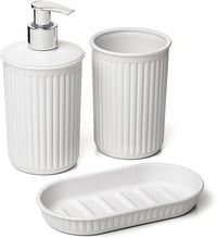 TATAY Set de Baño Sobremesa con Dosificador Libre de BPA Jabonera Baobab
