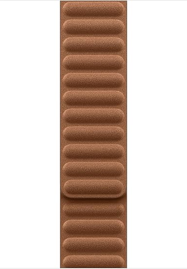 Apple Watch Band - Correa de eslabones magnética - 46 mm - Caramelo - Talla S/M