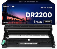 SMARTOMI DR2200 DR-2200 Tambor Compatible para Brother DR2200 para Brother MFC-7360N DCP-7055 HL-2130 MFC-7460DN HL-2240 HL-2240D HL-2250DN FAX-2840 FAX-2940 DCP-7055W DCP-7055 DCP-7060D(1 x Tambor)