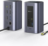 Baseus Nomos Air 12 en 1 Docking Station 2 Moniteurs para Windows