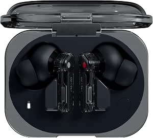 Nothing Ear (3a) Auriculares Cancelación Ruido, 45dB Hybrid ANC, Hi-Res Audio, 12mm Bass Boost, 6 Mics, Bluetooth Dual Connect para Deporte, Viajes, Trabajo